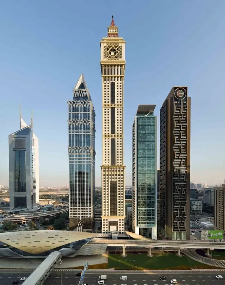 Architecture in Dubai - Al Yaqoub Tower