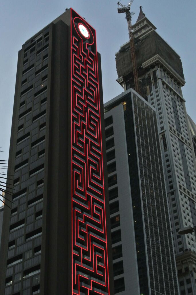 Architecture in Dubai - Maze Tower